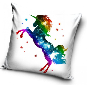 Eenhoorn - Unicorn - Kussensloop - kussen - 40 x 40cm - zonder vulling